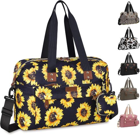Pritent Diaper Bag Tote - Diaper Baby Bags with Pacifier Case, Shoulder Straps, Stroller Clips, Waterproof Large Mommy Maternity Travel Baby Bag for Mom and Dad, Medium, Black in Kuwait