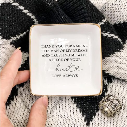 Mother In Law Gift, Ring Dish, Jewelry Dish, Mother of the Groom Gift, Mother Appreciation, Gift For Second Mom, Mother In Law Present, Future Mother In Law Gift, MIL Gift, Thank You Mother In Law in Saudi Arabia