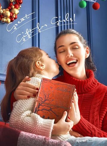 هدايا من الأب إلى الابنة مجلة كتابة جلدية من الأب مع اقتباسات ملهمة - شجرة الحياة الرجعية عيد ميلاد الزفاف التخرج العودة إلى المدرسة مذكرات شخصية، السفر، دفتر للكتاب بني in Kuwait