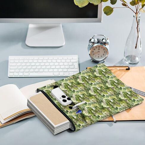 غلاف الكتاب لمحبي الكتب، ملحقات الكتب، هدايا الكتب، هدايا الصداقة، هدايا عيد الميلاد للنساء والفتيات، المعلمات، حقيبة الكتب الجمالية، حامي الكتاب، غابة كلاسيكية in Kuwait