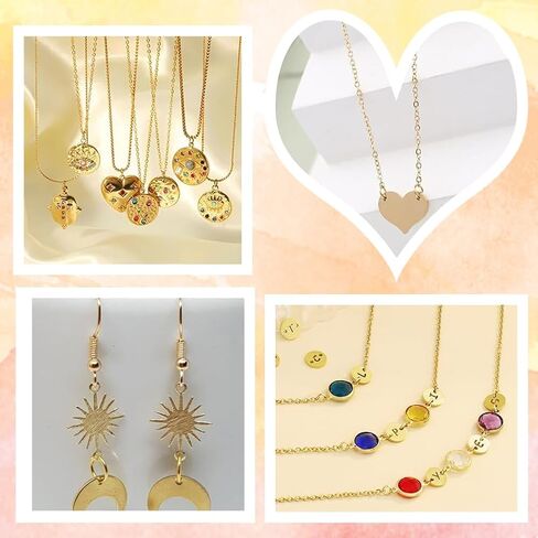 Beebeecraft 1 صندوق 600 قطعة مجوهرات سبليت خواتم 18K مطلية بالذهب الفولاذ المقاوم للصدأ 6 مللي متر حلقات الانتقال المفتوحة لصنع المجوهرات in Saudi Arabia