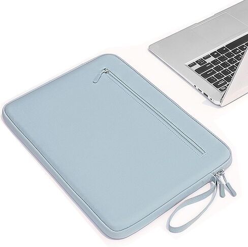 15 inch Laptop Sleeve, Durable Shockproof Protective Computer Carrying Cover with Front Pocket, Compatible with MacBook Air 15 inch,Dell XPS 15,HP Stream 14 (Darkgrey) in Saudi Arabia