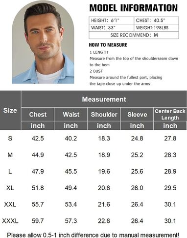COOFANDY Mens Wrinkle Free Dress Shirts Long Sleeve Untucked Shirts Casual Button Down Shirts in Saudi Arabia