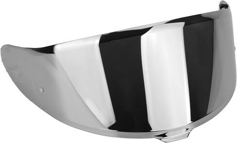 LKV Motorcycle Helmet Visor Replacement RF-1400 Face Shield UV Protection for RF 1400 CWR-F2 NXR2 Z8 (Chrome Silver) in Saudi Arabia