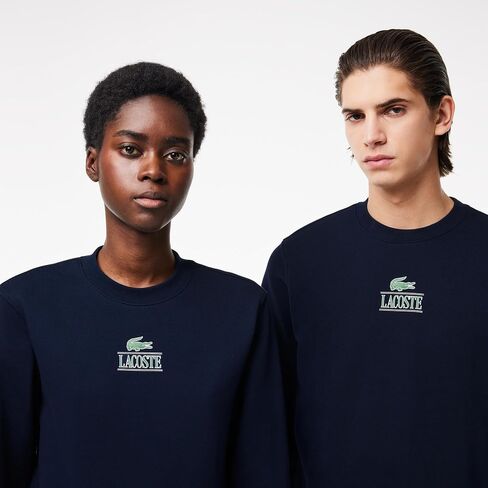 Lacoste Minimal Croc Crew Neck Sweatshirt in Saudi Arabia