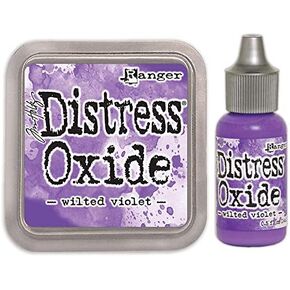 Wilted Violet Distress Oxide Pad + Reinker Lot - Tim Holtz Bundle