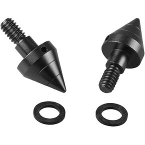 Car Bumper Nail Guard Protectors Anti Collision for Smart,Pack of 2 (Cone, Black)