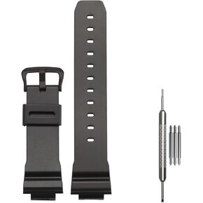 Resin Replacement Band Compatible with Caiso DW-9052 DW6900 GW6900 DW-004C Men's Sport Waterproof Rubber Watch Strap