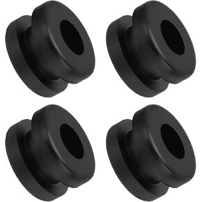 JAVIK Rubber Heel Guard Grommets 4Pcs Fit for Yamaha Warrior 350 1990-2004 Banshee 350 1990-2006 Blaster 200 1990-2006 OEM# 90480-18411-00