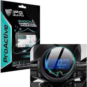 IPG ProActive Compatible with HONDA 2020-24 CMX500 REBEL Dashboard Motorcycle Instrument Cluster Speedometer 9H Hardness Screen Protector Nano Ceramic Film Ultra Responsive for CMX500Rebel