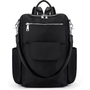 UTO Women Backpack Purse 3 ways Oxford Waterproof Cloth Nylon Ladies Rucksack Shoulder Bag