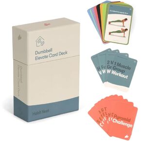 The Dumbbell Home Workout Journal. 13 Week Program. Fitness Planner/Workout Book that Only Requires Dumbbells. Workout Journal for Women & Men.