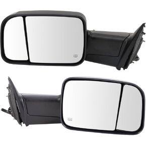 Trail Ridge Towing Mirror Set Compatible with 2019-2021 Ram 2500 3500