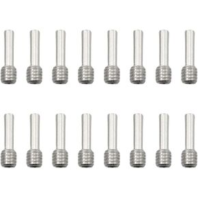TAODAN 16PCS Stainless Steel Machining Screw M4x12mm Screw Pin Caterpillar Tank Simulation Climbing Car Drive Shaft
