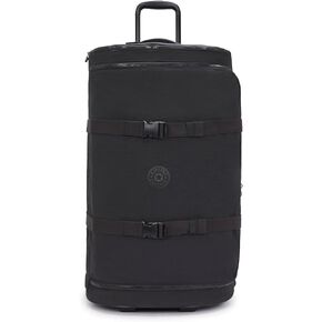 Kipling Aviana Large Rolling Duffle Bag Blue Lover