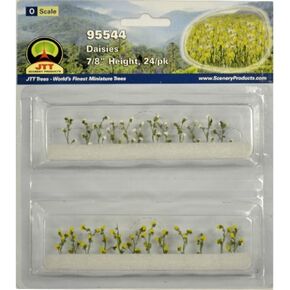 Flowering Plants Daisies O Scale Hobby Train Sceneries