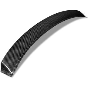 DNA MOTORING 2-RSP-6185-CF Carbon Fiber Rear Window Roof Visor Spoiler Compatible with 07-13 BMW 328i 335i / 09-13 328i xDrive 335i xDrive, Fits Coupe Models,Black