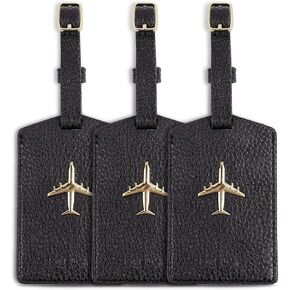 SIVEUMIL3PCS 2304 PU Luggage tag (Red)