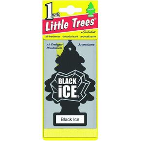 LITTLE TREES Car Air Freshener | Hanging Paper Tree for Home or Car | Leather