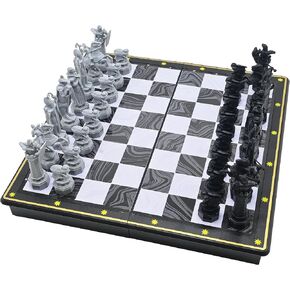 LEXiBOOK - Harry Potter Chess Games, Magnetic and Foldable Chess Board, 32 Pieces, Family Game, CGM300HP