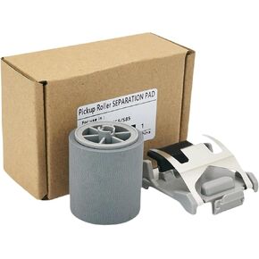 TechnaCopy Compatible B12B813421 Roller Assembly Kit for Epson GT-S50, GT-S55, GT-S80, GT-S85, GT-S85N, S80N, S55N, S50N Color Scanners - Paper Feed Roller + Separation Pad, High yield, Gray