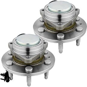 JLEO 515097 (Pair) 2WD Front Wheel Bearing Fit for Cadillac Escalade 2007-2014,for Chevrolet Avalanche/Suburban 1500/Tahoe,for Chevy Silverado 1500 2007-2013,for GMC Sierra/Yukon XL 1500 Hub Assembly