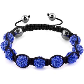 Disco Ball Bead Adjustable Bracelet