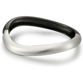 Aonklot Chunky Gold Cuff Bracelets for Women Two Tone Bracelets Gold and Silver Bangle Bracelet Gold and Black Chunky Bracelet,2 Colors Combined