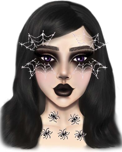 Leg Avenue Women's Halloween Adhesive Face Jewels Sticker in Saudi Arabia