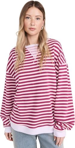 FP Movement Women's Classic Striped Crew in Saudi Arabia
