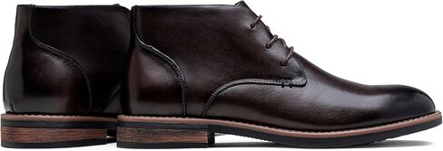 Jousen Men Chukka Boots Premium Leather Black Boots in Saudi Arabia