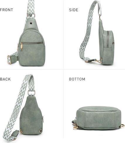 VONMAY Small Crossbody Bags for Women Sling Bag Purses Lightweight Chest Handbags Backpack for Hiking Cycling Work Travel in Saudi Arabia