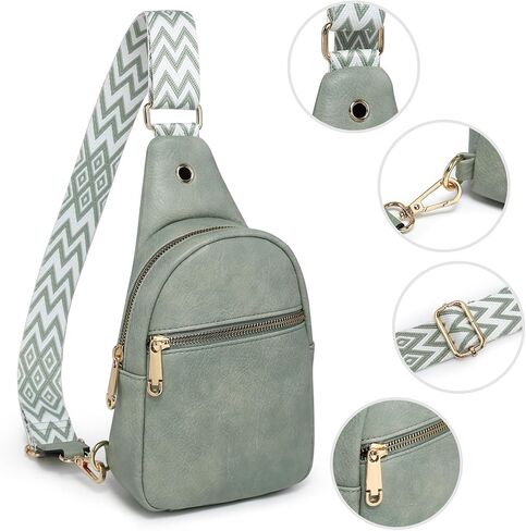 VONMAY Small Crossbody Bags for Women Sling Bag Purses Lightweight Chest Handbags Backpack for Hiking Cycling Work Travel in Saudi Arabia