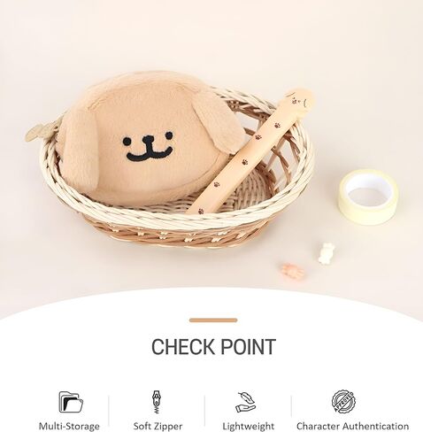 Cute Dog Keychain Keyring - Super Adorable Kawaii Keychains, Bag Charm, Car Key Accessories & Dog Key Ring in Saudi Arabia