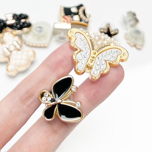 Cute Shoe Charms Compatible with Crocs Clog Sandals Summer Shoe Decoration Charms, Cute Designer Charms Bling Shoes Jewelry Charms for Girls Kids Teens Adults Women in Saudi Arabia
