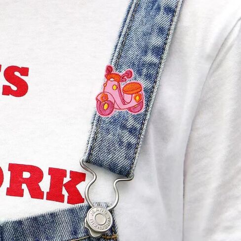 25Pcs Iron on Patches Embroidered Patches, Cute Applique Patches DIY Accessories for Hats, Clothes, Jeans, Backpacks, Shoes in Saudi Arabia