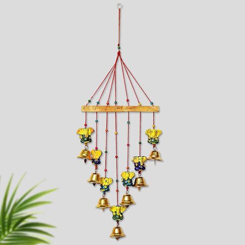 Crafts'man 2 PC Hanging Om Toran/Door Valance - Diwali Decorations Hanging Door Valance Shubh Deepawali Pjua Bandhanwar. Indian Hindu Festival in Saudi Arabia