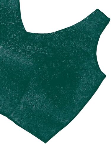 Chandrakala Sleeveless Blouses for Women Sarees,V Neck Backless Readymade Crop top Choli(B218-P) in Saudi Arabia