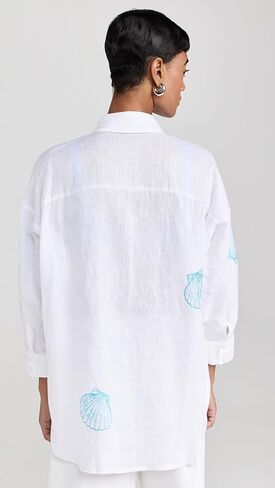 Little Lies Women's Shell Embroidery Shirt in Kuwait