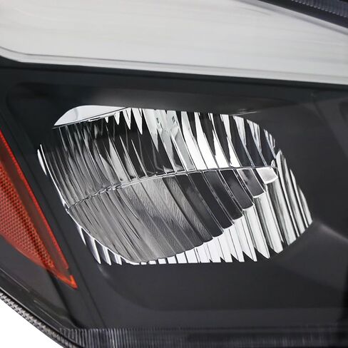Freightliner Headlights for Cascadia Freightliner Cascadia 2018-2024,Replacement Headlamp DOT and SAE Approved (Black, Left) in Saudi Arabia