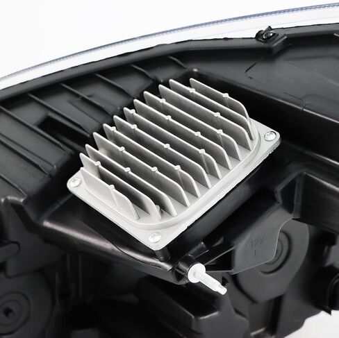 Freightliner Headlights for Cascadia Freightliner Cascadia 2018-2024,Replacement Headlamp DOT and SAE Approved (Black, Left) in Saudi Arabia