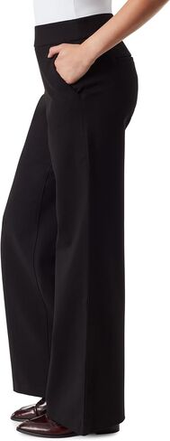 Gloria Vanderbilt Women's Pull on Trouser 4 Pocket Mid Rise Straight Leg Pant Standard in Saudi Arabia