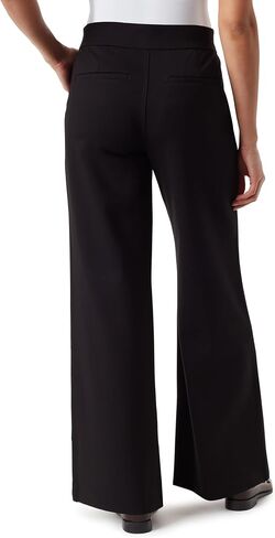 Gloria Vanderbilt Women's Pull on Trouser 4 Pocket Mid Rise Straight Leg Pant Standard in Saudi Arabia