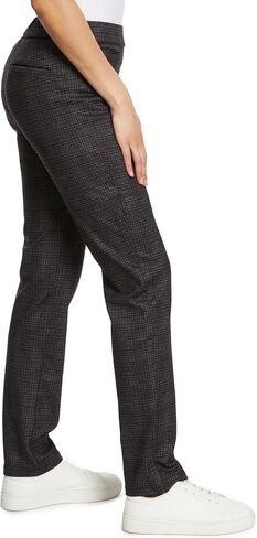 Gloria Vanderbilt Women's Pull on Trouser 4 Pocket Mid Rise Straight Leg Pant Standard in Saudi Arabia