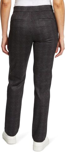 Gloria Vanderbilt Women's Pull on Trouser 4 Pocket Mid Rise Straight Leg Pant Standard in Saudi Arabia