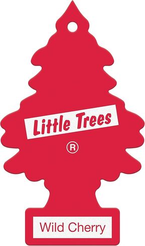 LITTLE TREES Car Air Freshener | Hanging Paper Tree for Home or Car | Leather in Kuwait
