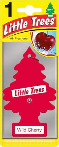 LITTLE TREES Car Air Freshener | Hanging Paper Tree for Home or Car | Leather in Kuwait