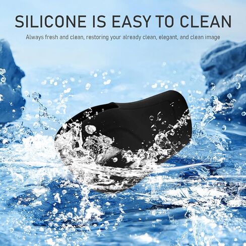 2 PCS Car Gear Shift Knob Cover, Universal Elastic Silicone Handbrake Cover Protector, Anti-Slip Automatic Shift Protect Accessories, for Most Cars Interior Accessories (Black) in Saudi Arabia