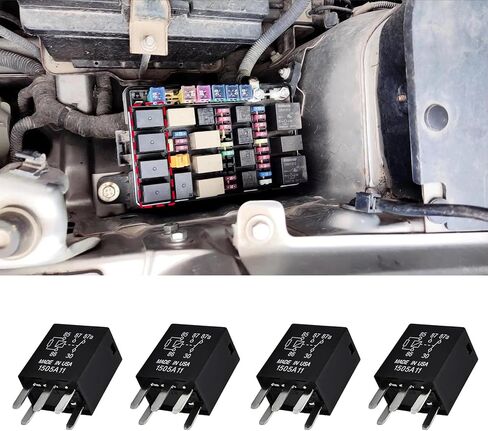 2 قطعة مرحل الطاقة، 5 دبوس متعدد الأغراض لمضخة الوقود التلقائي، G8V-RH-1C7T-R-DC12 مرحل السيارة، 12 فولت 30 أمبير 5 دبوس Spdt متعدد الأغراض ملحقات السيارة العالمية لمحرك السيارة in Saudi Arabia