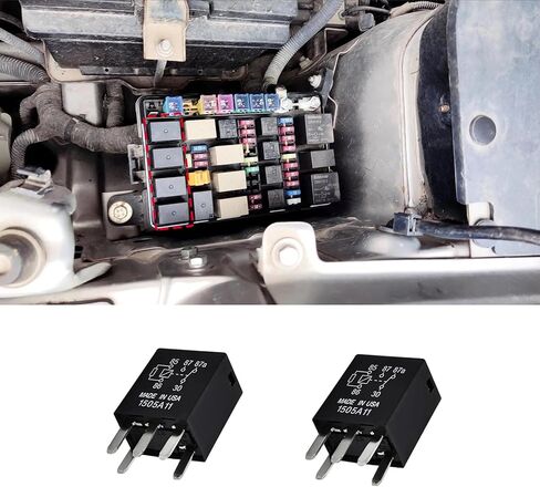 2 قطعة مرحل الطاقة، 5 دبوس متعدد الأغراض لمضخة الوقود التلقائي، G8V-RH-1C7T-R-DC12 مرحل السيارة، 12 فولت 30 أمبير 5 دبوس Spdt متعدد الأغراض ملحقات السيارة العالمية لمحرك السيارة in Saudi Arabia